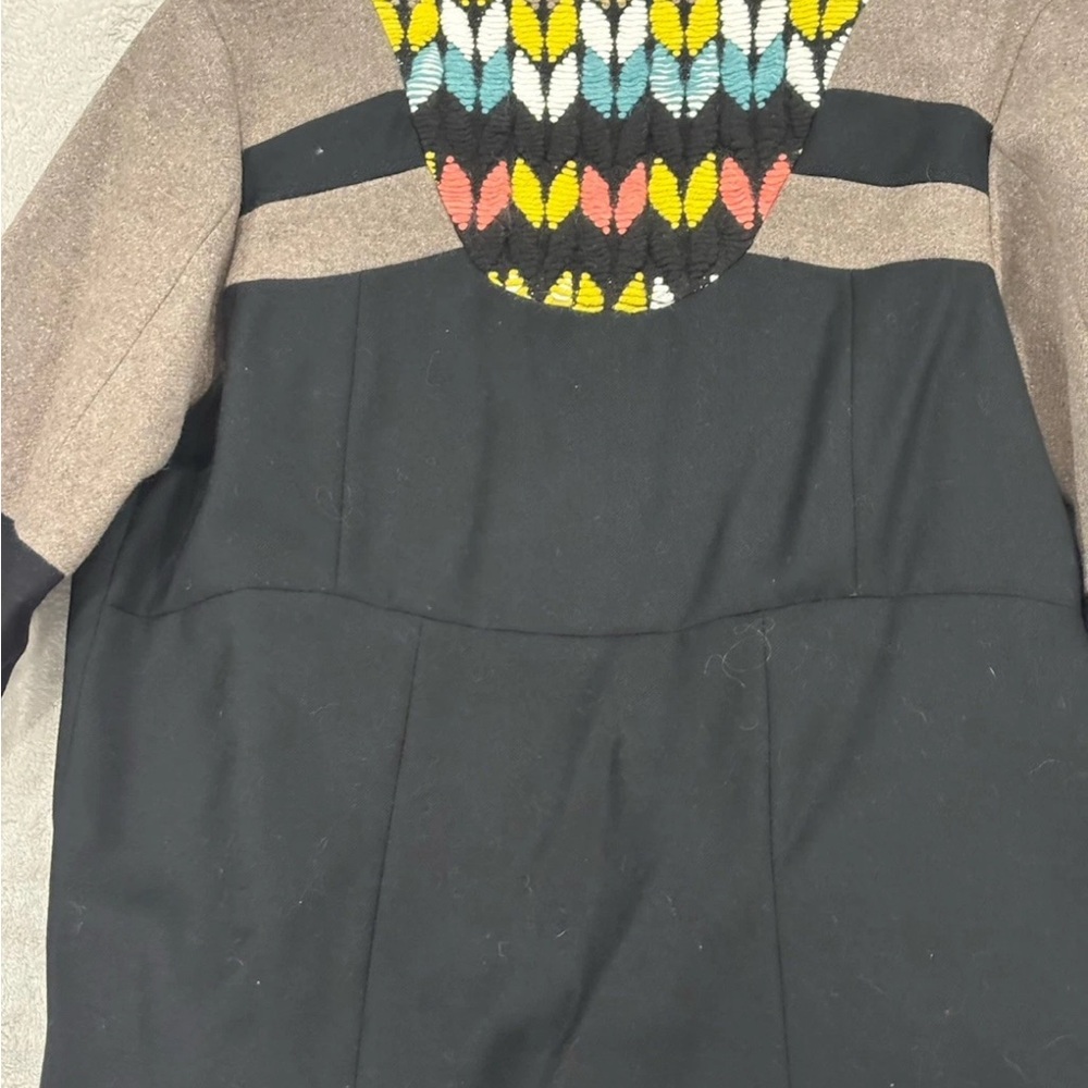 Multicolor Patterned Blazer By Vilagallo Made In … - image 8